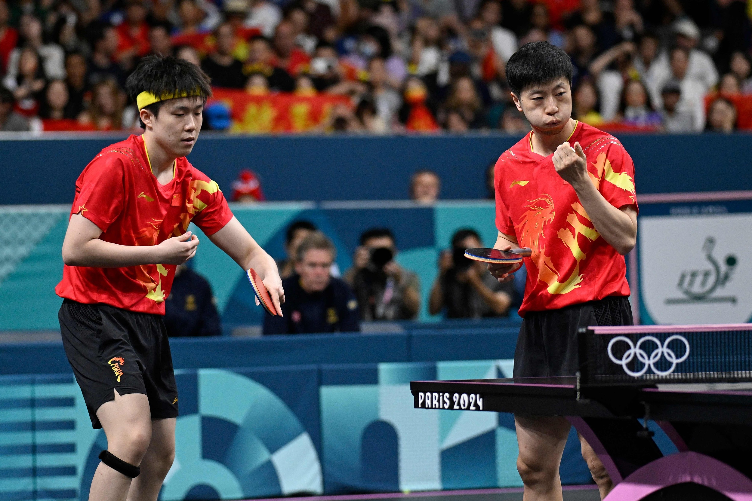 法国队鏖战日本队，马龙关键制胜