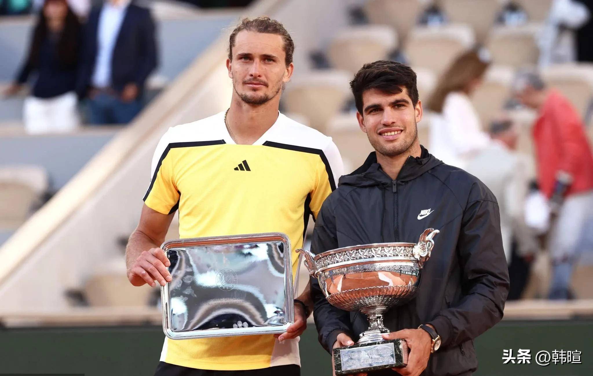 蒙特卡洛大师赛碾压法网，兹维列夫扛起全队